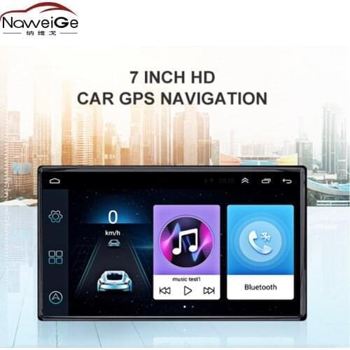 NaweiGe 7Inch Android Head Unit for Universal Car dvd for TOYOTA RAV4 7Inch Universal Car DVD Multimedia Radio gps