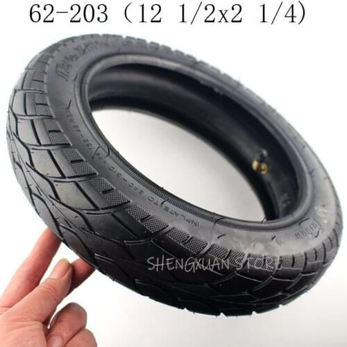 Good quality 12 1/2 X 2 1/4 ( 62-203 ) fits Many Gas Electric Scooters and e-Bike 12 1/2X2 1/4 wheel tyre & inner tube