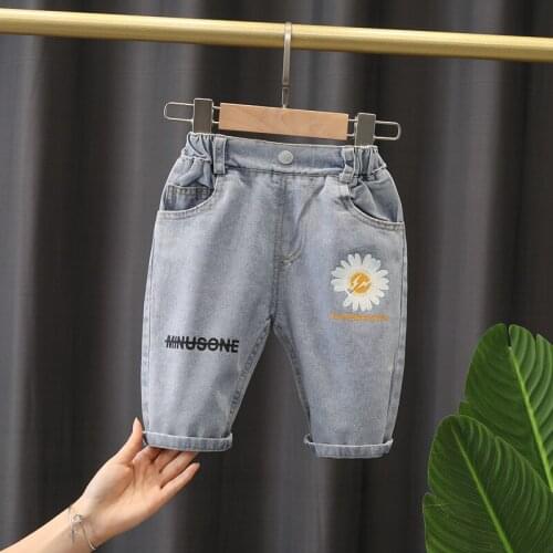 New Kids Shorts 2-6Yrs Boys Girls Summer Sport Shorts Pants Unisex Children Denim Shorts Casual Boys Short Pants Trousers
