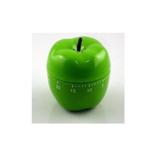 New 60 Minutes Kitchen Timer,Green Apple Twist Kitchen Timer