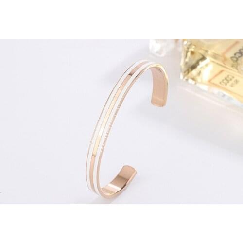 Sale White porcelain Direct Selling Party Trendy CZ New Bangle Fit DW Original Charms Bracelet For Women Diy Jewelry Making