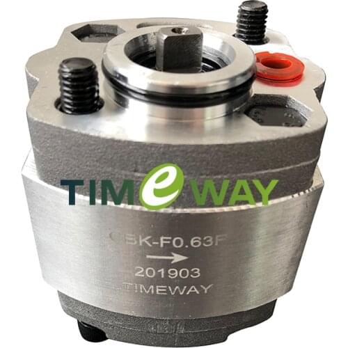 Gear pump CBK-F0.8F CBK-F0.5 CBK-F1.2 CBK-F1.6 CBK-F0.63 high pressure oil pump anticlockwise Car tail hydraulic power unit