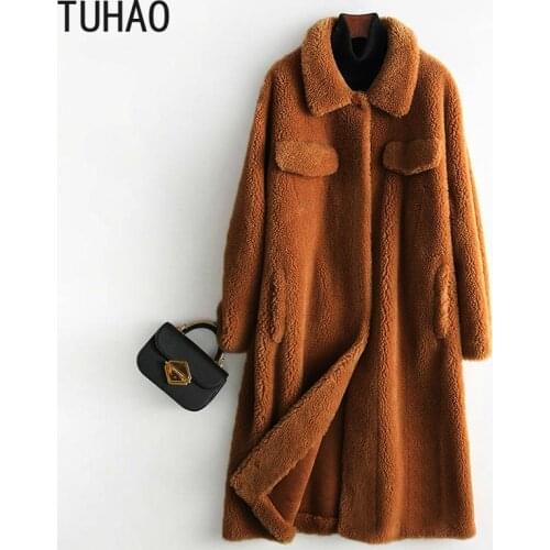 TUHAO Pink Fur Coats