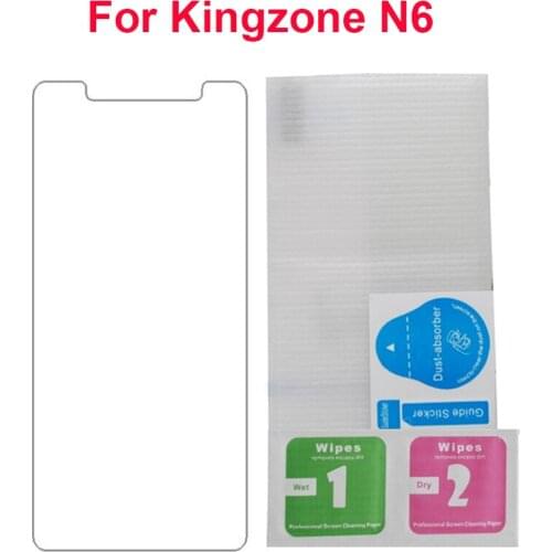 2PCS/PACK Kingzone N6 Tempered Glass 2.5D 9H Premium Scratch proof Screen Protector For Kingzone N6 Protective Glass Protector