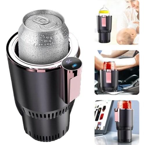 Car Cup Drink Holder Cooler For Cans Beverage Coffee Milk Heating Warmer Auto Accessories Mount Stand 12V Cupholder For Home