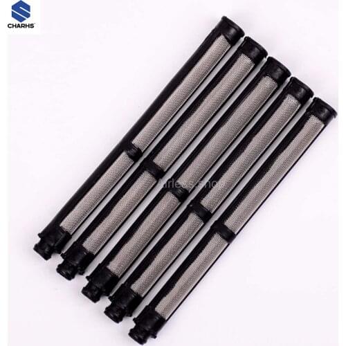 Airless gun filter 287032 for contractor II and FTX II, latex 60M 10 Packs spray gun filters stainless steel+welded