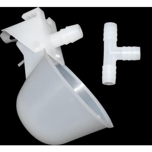 4 set Chicken Waterer Hens Quail Birds Drinking Bowls Water for Chicken Coop Chick Nipple Drinkers Poultry Farm Animal Supplies