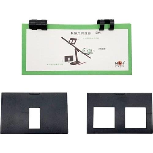 Aperture Rule Cheiroscopes Trainer Training Cards Plate Vision Stereo Convergence Simultaneous Perceptio Tool Parts Accessories