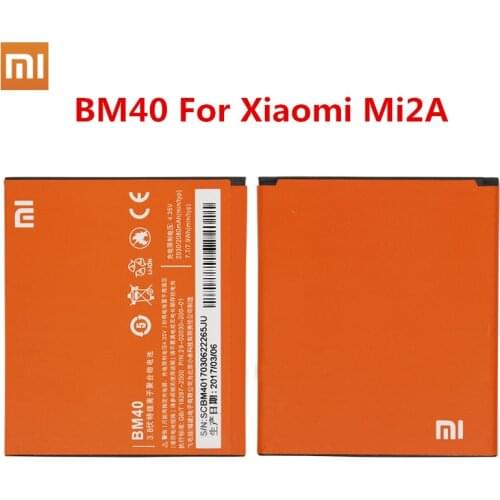For New BM40 Battery For Xiaomi M2A Mobile phone Xiaomi 2A Mi2A Cell Phone 2030mAh high quality