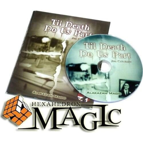 Til Death Do Us Part By Jim Critchlow and Alakazam /close-up CARD magic trick / wholesale