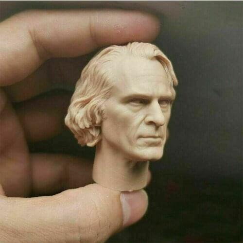 1:6 Male Head sculpt 1/6 Joker Head Model Jacques Phoenix PVC Blank Head for 12" figure body collection toys