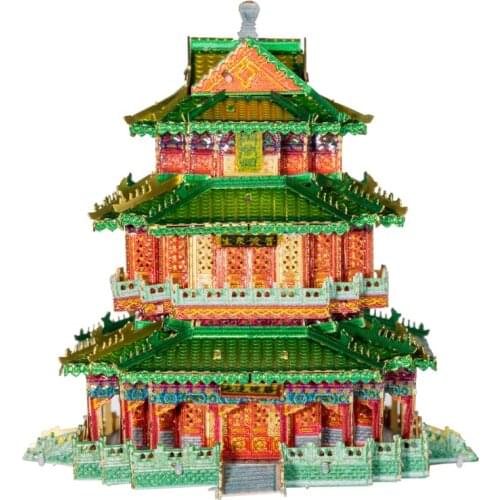 Art Model MU 3D Metal Puzzle National tide in the palm Model kits DIY Laser Cut Assemble Jigsaw Toy GIFT For Children