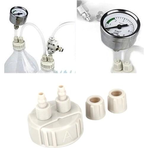 Aquarium Bottle Cap For Live Plants CO2 Diffuser Air Generator System DIY Tools tablet aquarium air dryer for ozone generator