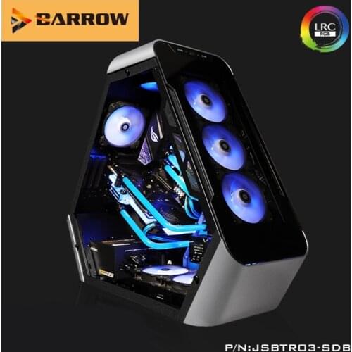 Barrow water cooling kits JSBTR03-SDB,Acrylic Waterway Board For JONSBO TR03 Case For Intel CPU Water Block&Single GPU Building