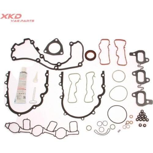 Right 4-6 Cylinder Head Valve Cover Gaskets Seals For V-W T-OUAREG A-UDI A4