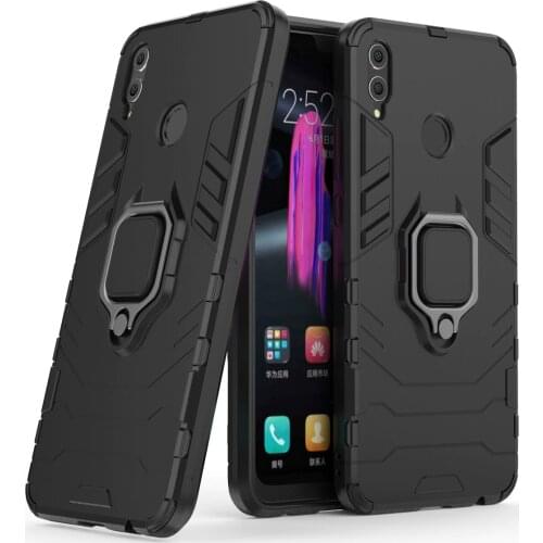 Shockproof Kickstand Armor Case For Huawei Honor 6X 8X 10 Heavy Duty Protection Hard PC TPU Cover For Huawei Honor Note10