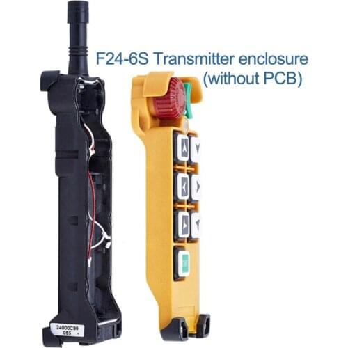 Telecontrol Telecrane compatible industrial remote control F24-6s F24-6D transmitter emitter enclosure box