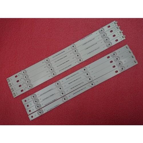 New 8pcs/set LED strip Replacement for LG LC420DUE 42LF652 42LB5500 INNOTEK DRT 3.0 42 inch A B 6916L-1710A 6916L-1709A