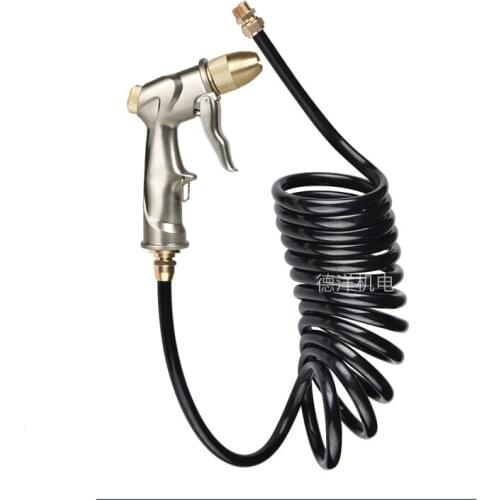 CNC Machine Water Gun All-metal High Pressure Washing Gun CNC Computer Gong Processing Center Special Spray Gun for Cleaning