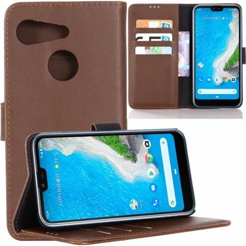 1pcs For Kyocera Gratin KYV48 Wallet Crazy Horse Retro Leather Case with Card Slots Stand For Kyocera Gratin KYV48