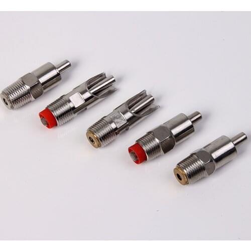 10pcs) Stainless Pig Water Nipple Drinker with Filter Animal Feeder