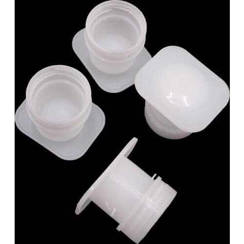 20PCS Needle hole type anti drowning bee feeders plastic honing food water cup drinkers drinking bowl waterer drinkers bees tool