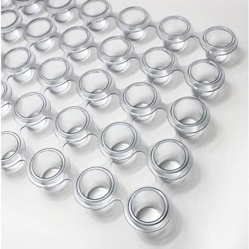 600X10MM Small Size Premium TATTOO INK Cups plastic Caps Permanent Makeup Disposable Accessory Tattoo Supplies 50 pcs/pack