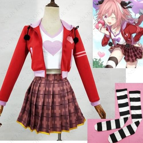 Anime Fate/Grand Order FGO Astolfo Daily clothing Cosplay Cosplay Costume