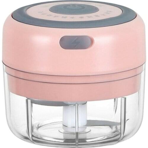 Wireless Mini Electric Garlic Food Chopper Ginger Vegetable Crusher Cutter Food Blender Processor