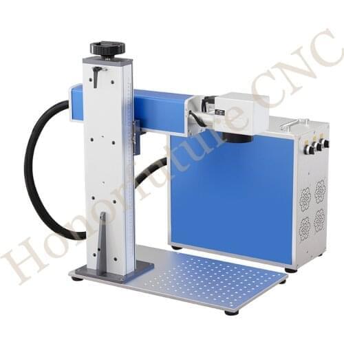 Fast speed 20W 30W fiber laser marking machine, laser marker machine on animal ear tag