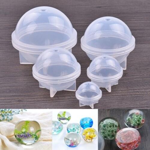 20-100MM Multi-Size Ball Mold Silicone Mold for DIY Coaster Pendant Jewelry Home Decoration Making Accessories