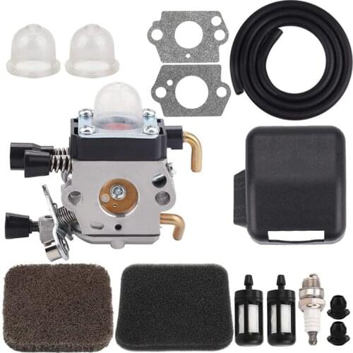 FS85 Carburetor + Air Filter Cover for STIHL FS75 FS80 FS 85 KM80 KM85 FC75 String Trimmer Brush Cutter Tune Up Kits CNIM Hot