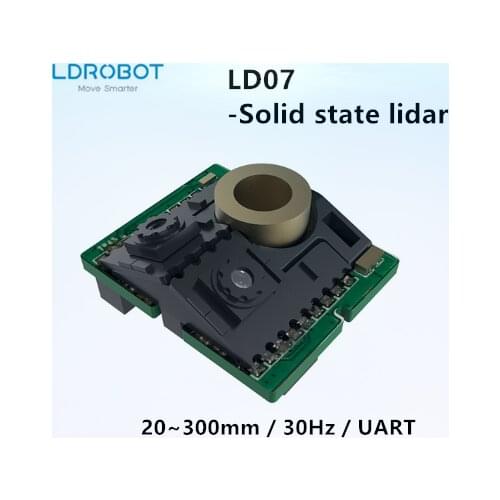 Solid state line lidar sensor 30~300mm ranging LD07 obstacle avoidance navigation sensing module
