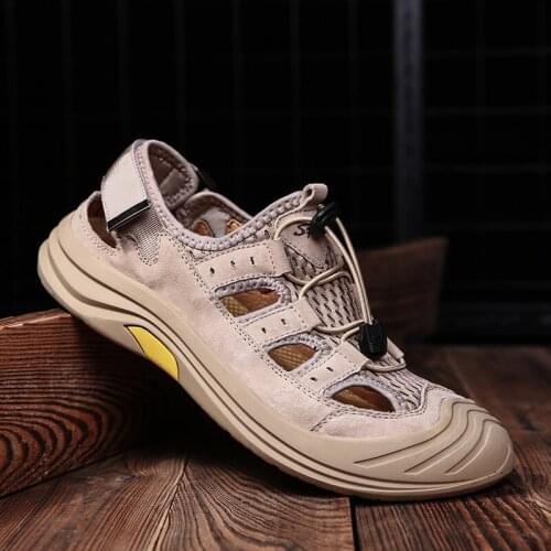 Sandalet Sandals-men Sandalia Masculino Sandals Men Summer Rubber Shoes Sandalias De Verano Para Hombre Sandale En Cuire Homme