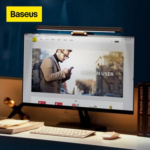 Baseus Screen Light Desk Lamp Computer Light Screen Hanging Light New Table Lamp LCD Monitor Light For Study Laptop USB Light