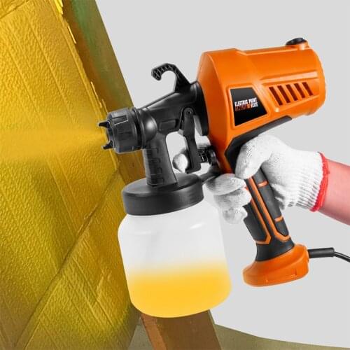 Portable Electric Sprayer Gun 500W Home Electric Paint Sprayer Detachable Airbrush Paint Spraying Tool with 800ml for Beginner