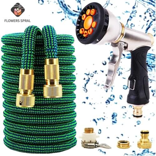 For Garden Extendable Hose Garden watering Drip watering Corrugated Hose Explosion-Proof And Anti-freezing Garden Sprayer 2021