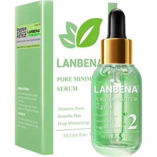Pore Minimizer Serum Removing Blackheads Shrinking Pores Peeling Acne Treatment Refining with 100 paper