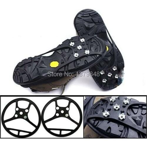 Magic Spike Ice Snow Mud Wet Grass Golf Slip On Climbing Crampon Cleat Shoe Grip(M & L SIZE)