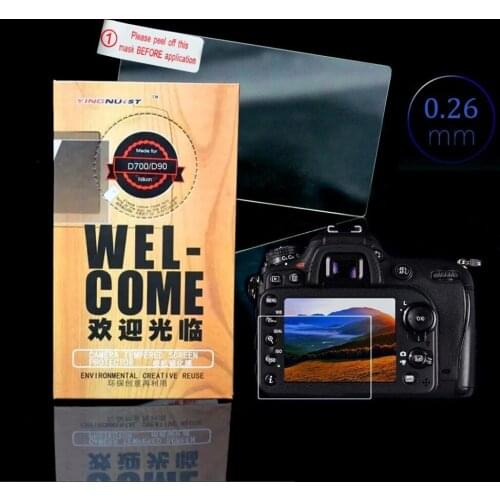Original LCD Screen Tempered Glass Screen Protector For Nikon D700 D90 Focusing Screen HD Camera Toughened Glass Protective Film