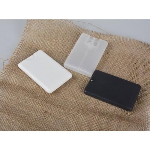 1PC High Quality 20ml Perfume Bottle Card Shape Mini Sprayer Refillable Perfume Atomizer Travel Size Portable Alcohol Spray Tool