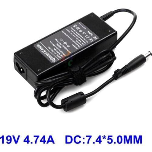 19V 4.74A 90W Laptop Power AC Adapter Charger For Hp Nc6220 Nc6230 Nc6320 Nc6400 Nx6115 Nx6120 Nx6125 Pavilion Dv3 Dv4 Dv5 Dv6