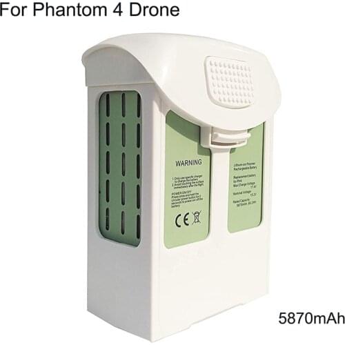15.2V 5870mAh Battery For DJI Phantom 4 Drone Replacement LiPo Battery Pack For DJI Phantom 4/Advanced/4Pro FPV Quadcopter RC