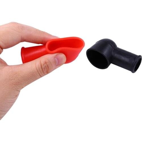 Car Battery Negative Positive Terminal Covers Cap Boot Round Insulating Covers Car Accessories