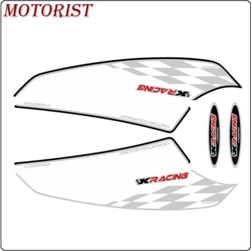 MOTORIST Rear Fairing Number Board KSHARPSKIN 3D Gel Protector for KAWASAKI ZX6R-RR-636 2003-2005