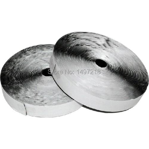 Free shipping New 4cm x 5m 2 Rolls Adhesive magic cable tie nylon strap Power Wire Management Magic Tape Hook&Loop Tape