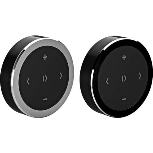 Wireless Bluetooth 3.0 Media Button Car Motorcycle Steering Wheel Music Play Remote Control For iOS/Android