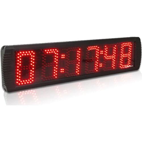 Digital large LED stopwatch timer 5" electronic big watch countdown timer sled dog racing clock