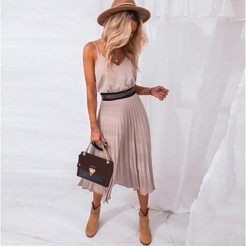 Duzeala Pink Summer Dresses