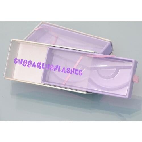 Eyelash Packaging Box Lash Boxes Custom Logo Private Label Faux Cils 25mm Mink Lashes Package Storage Cases Vendors For Business